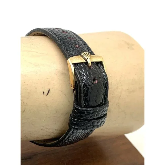 Rolex Oyster Perpetual Women's Watch Vintage Swiss Automatic 14k Gold Case - Picture 9 of 14